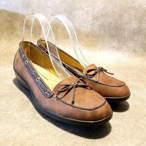 Softspots Womens 746340 Sz 9.5 N Brown Leather